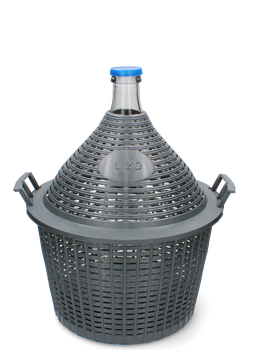 BALON 20 L Z WĄSKIM OTWOREM W KOSZU (KOREK3)