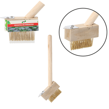 SZCZOTKA DO CHWASTÓW/ KOSTKI BRUKOWEJ 28 CM *4359