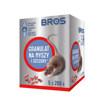 GRANULAT NA MYSZY I SZCZURY 1KG-5X200G*6391