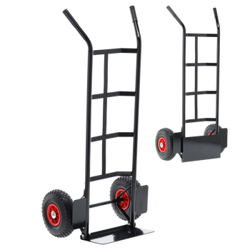 WÓZEK MAGAZYNOWO TRANSPORTOWY / MŁYNARKA CZARNY, UDŹWIG: 200 KG *6889