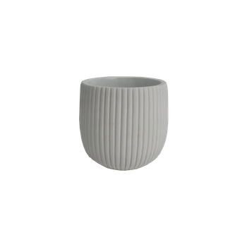 OSŁONKA CEMENTOWA NA DONICZKĘ 13 x 13 x 12 CM BIAŁA *1374