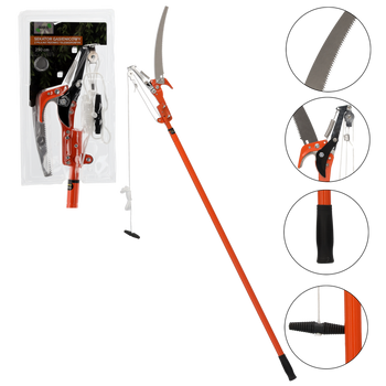 SEKATOR GĄSIENICOWY Z PIŁĄ NA TRZONKU TELESKOPOWYM 250 CM *0535