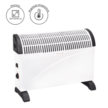 GRZEJNIK KONWEKTOROWY 2000W 58 x 13,5 x 39 CM *7750