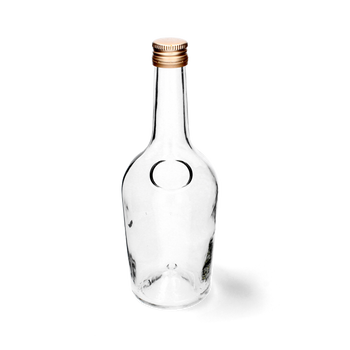 BUTELKA 500 ML GLORIA B + ZAKRĘTKA FI 28 /*9008/