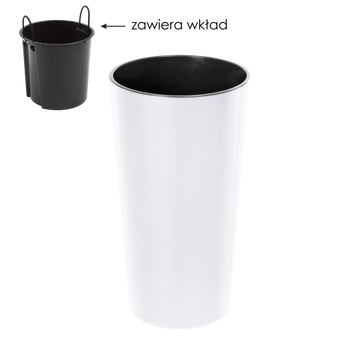 DONICZKA LILIA 300 MM Z WKŁADEM – biały *5463