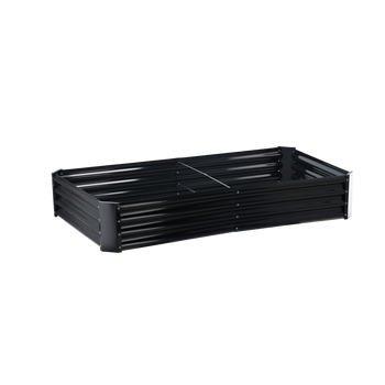 GRZĄDKA WARZYWNO-KWIATOWA 180 X 90 X 30 CM PROSTOKĄTNA ANTRACYT *8410