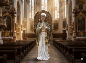 FIGURA ANIOŁ 86 × 61 × 203 cm