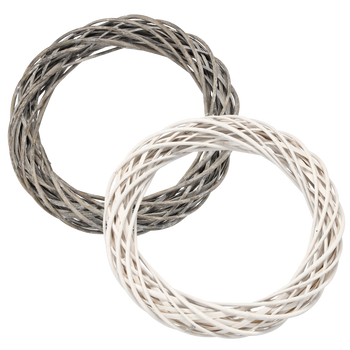 CERCLE WICKER 40 CM ALB / GRIOT *9388