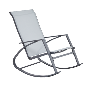 Scaun de grădină suspendat - gri - 60x104x95 cm *3842