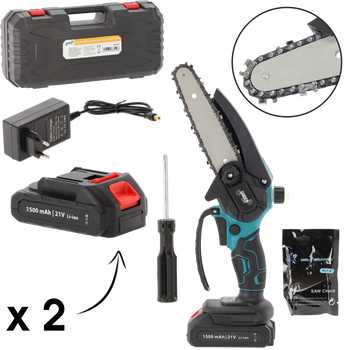 FERONICĂ CU ACCU PENTRU RAMURI 21V 15CM *5493