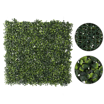 PANOU PLANTĂ PENTRU PERETE 50 CM X 50 CM BUXUS MIC ambalaj=4buc *5929