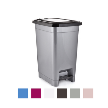 PUBEL DE DESEURI SLIM 10L CU PEDALĂ *0949