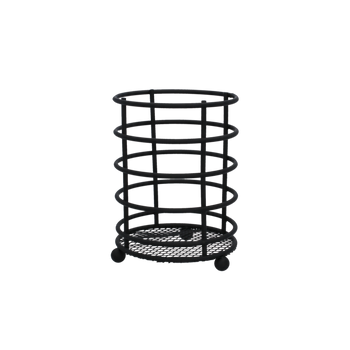 Scurgătoare pentru tacâmuri spiral metalic negru *7845