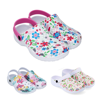 ȘLAPICI DE GRĂDINĂ MARIMEA 36-41 FLORI *3580