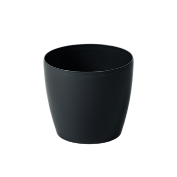VAZĂ-POT DIN MAGNOLIE 250 MM NEGRU*42050