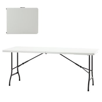 MASĂ TURISTICĂ/DE CATERING PLIABILĂ 180 x 75 x 72 CM *2521