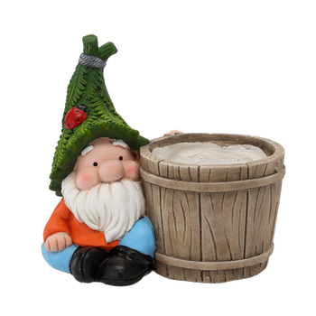 FIGURĂ DECORATIVĂ PENTRU GRĂDINĂ - PITIC 29,6 x 18,6 x 28 cm GHIVEC ȘA *8746
