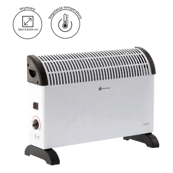RADIATOR CONVECTOR 2000W 58 x 13,5 x 39 CM