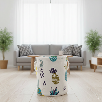 COS DE SPĂLAT/JUCĂRII 40 x 45 CM ROTUND ANANAS DIM. L *4915