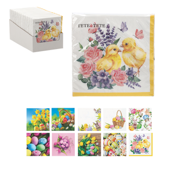 HOLIDAY NAPKINS EASTER/SPRING