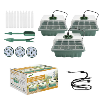 GROWING TRAY SET WITH ACCESSORIES