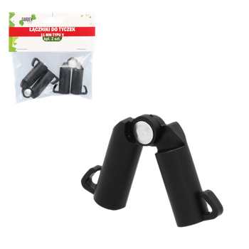 KPL. 2 CONECTOARE PENTRU STÂLPI 11 MM TIP V ambalaj= 24 buc*8143