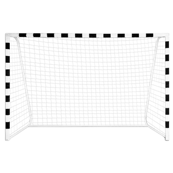 Poarta de fotbal cu plasă 300 x 200 x 90 CM *7543