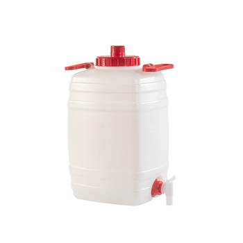 BECZKA 20L Z ZAKRĘTKĄ, UCHWYTEM  PLASTIKOWYM   I ODPOWIETRZNIKIEM *5042