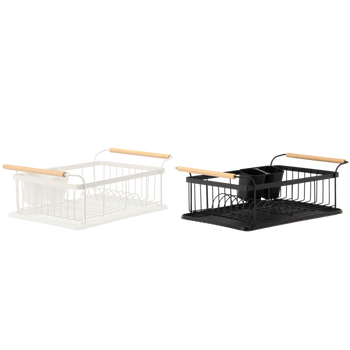 Suport pentru vase 47,5 x 32 x 18,6 CM MIX 2 CULORI ALB/NEGRU *9011