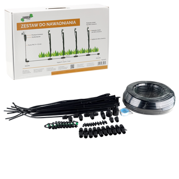 SET DE IRIGAȚIE PE PICURARE CU 10 BUC. SPRINKLERE MIJLOCE ROTATIVE 