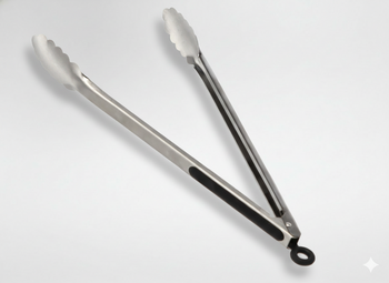 Clește de grătar din oțel inoxidabil 34 cm, pachet=12buc *0704