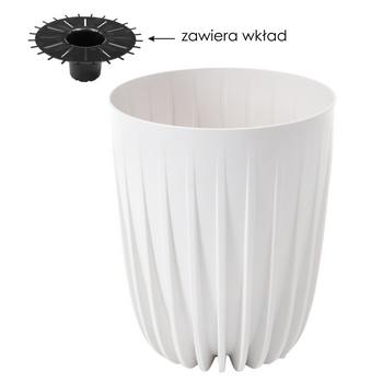 VAS MIRA 250MM ALB*9072