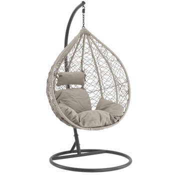 SCaUNĂUL VISEZ LUMINOS GRIS, PERNĂ - GRI, CADRU - GRI 118X107XD68CM *1012