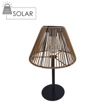 LAMPION SOLAR - LAMPĂ - BRONZ 33 CM LED *5979