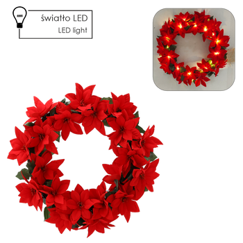 Vianočná hviezda Betlehemská 40 cm LED *2046