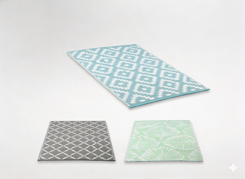 MATA NA TARAS 120 X 180 CM MIX WZORÓW disp=12szt