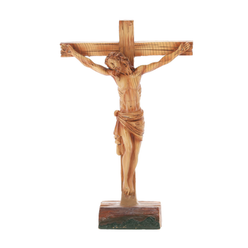 KRÍŽ STOJACI S FIGÚROU JEŽIŠA 19 x 7,5 x 29,5 CM polyresin *6156