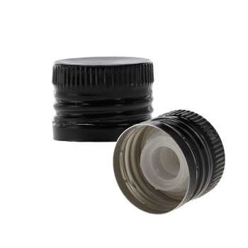 METAL CAP FOR GALLONS 31.5 BLACK