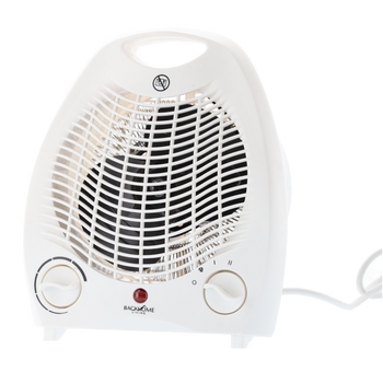 ELEKTRICKÝ TERMOVENTILÁTOR / RÝCHLOTERMÁL S BEZPEČNOSTNÝM VYPNIČOM BIELY 2000W 