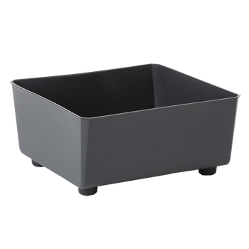 SKRZYNKA SAGA 285X285MM RECYKLOVANÝ ANTRACIT*23055