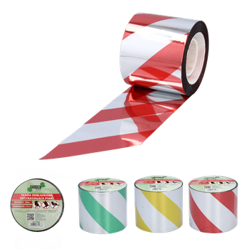 ODSTRAŠUJÚCA REFLEKČNÁ PÁSMA NA PTAKY MIX FARBA DĹŽKA 50 M ŠÍRKA 4,8 CM balenie=24 ks *1683