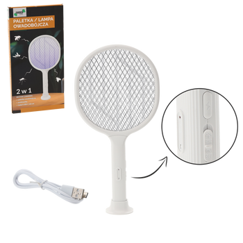 LAPA NA HMYZ 2V1 S 1 UV LED USB *0459