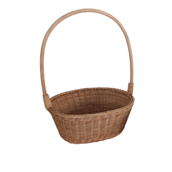BASKET WITH HANDLE 30 x 23 x 12/40 CM