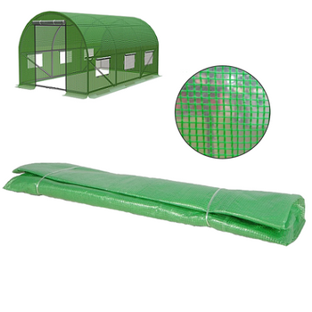 FOLIA ZBROJONA DO TUNELU OGRODOWEGO 4 x 2,5m ZIELONA