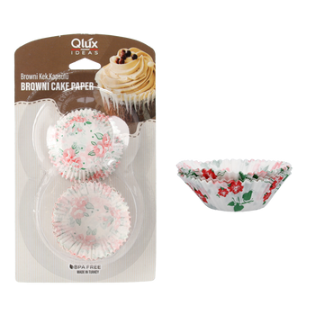SADA 60 PAPIEROVÝCH FORMIEK NA MUFFINY Č. 90 MM *4526
